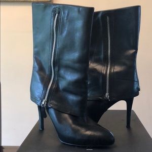 Tahari calf height boots